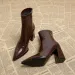 Selg Shoes Zipper Winter Womens Pointed Toe Solid Plus Veet Warm Short Tall UK Boots 241122_vogvips.com