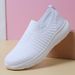 New Casual Fashionable With Breathable Fly Woven Flat Sole, Travel Shoes, And Women's Outdoor Sports Shoes That Can Be 5Fa_vogvips.com