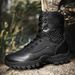 Men's Tactical Military Boots High Top Waterproof Combat Boots For Outdoor Hiking, Running, And Extreme Sports - Sizes 39-47 Boots_vogvips.com