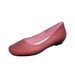 2026 Summer New Transparent Flat Heel Shallow Jelly Sandals, Lightweight Outdoor Beach Shoes, Plastic Waterproof Women's_vogvips.com