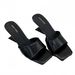 French Style Wedge Sandals White Square Open Toe High Heels 2025 New Women's Outdoor Slippers_vogvips.com