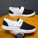 Fashion Men's Casual Shoes Canvas Leisure Sneakers New In Breathable Male Shoe Footwear Offer Trends 2024 Cheap Liquidation Fashion Work_vogvips.com
