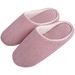 Japanese Silent Cloth Bottom Slippers Large Size For Men And Women Soft And Non-slip Confinement Home Thermal Cotton Shoes Thermal Cotton Slippers_vogvips.com