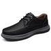 Men's Leather Shoes Leather Casual Shoes Men's Shoes Fat Feet Wide Head Shoes Pure Outdoor Travel Shoes Soft_vogvips.com