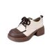 Versatile Soft Leather Thick-soled Loafers, 2025 New Autumn British Style Slip-on Shoes, Height-enhancing And Slimming,_vogvips.com
