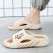 New Men's Massage Indoor Outdoor Sandals Beach Casual Shoes Comfortable Slides Men Women Home Slippers Big Size 46 47_vogvips.com