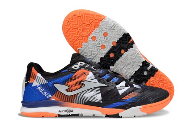 Low With Flat Shock-absorbing Sole Suitable Heel For Anti-slip Indoor Use To Durable Resistant Twisting JOMA IC Football Shoes_vogvips.com