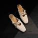 In Production: 26 Old Money Style Square-toed Woven Mule Sandals For Women, Summer Outdoor Wear, Elegant, With Internal_vogvips.com