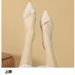 Evening Breeze Small Heel Gentle Flat French Sole Soft Leather Single Shoes Women Summer Pointed Toe Women's Loafers New_vogvips.com