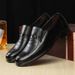 Men's Shoes Spring new men's business formal leather shoes large size work office men's round toe leather shoes stall shoes_vogvips.com