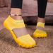 Men Women Outdoor Beach Lightweight Quick-Drying Breathable Water Anti-Slip Swimming Barefoot Amphibious Shoes_vogvips.com