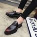 The Autumn New Feet Set Trendy Korean Edition Pointed Business Rest Thick Sole Small Leather Men's Shoes_vogvips.com