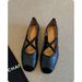 Lancui~ French Style Soft Sole Women's Flat Ballet Shallow Mouth Evening Cross Strap Mary Jane Shoes_vogvips.com
