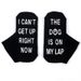Mid-tube socks animal series casual cotton socks sole letter non-slip adhesive floor socks_vogvips.com