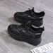 Daddy Shoes Women's Shoes Thick-soled Breathable Single Mesh Casual Sports White Shoes_vogvips.com