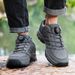 Men'S Spring And Autumn Outdoor Sports With Rotating Buckle Convenient Comfortable Anti Slip Hiking Shoes Large Size_vogvips.com