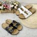 Summer's New Casual Outerwear Women's Fashionable Flat And Anti-slip Men's Durable Button Beach Cool Slippers_vogvips.com