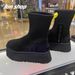 Pencil Elastic Socks, Dipu Boots, Women's Winter Soled, Height Increasing Fur Integrated Snow Boots With Plush And Thick_vogvips.com