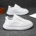 Extremely Stylish And Attractive Soft-soled White Shoes, 2026 Summer New Model, TikTok Version, Breathable, Lightweight,_vogvips.com
