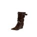2026 Fall/Winter New Style Pointed Toe Stiletto High Heel Slimming French Fahion Sexy Gorgeou Women' Meh Ankle_vogvips.com