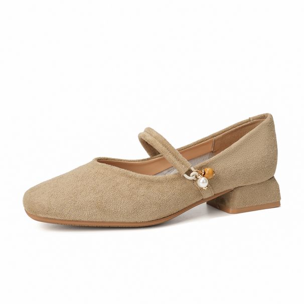 650-3 New Summer French Style Shallow Soft Sole Flat Gentle Grandma Mary Jane Small Leather Shoes_vogvips.com