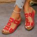 European And American Large-size Solid Color Women's Slippers, 2025 New Model, Open-toe, Thick-soled, Fashionable, With_vogvips.com