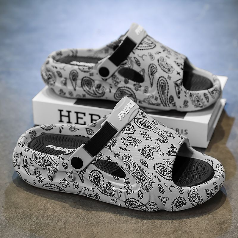 Men's Summer Outdoor Slippers, Comfortable Non-slip, Suitable For Driving, Home Use, Bathing, Casual Sports, And Beach_vogvips.com