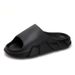 New Men's Thick Soled Slippers Summer Wear, Trendy And Anti Slip, With A Sense Of Stepping On Feces. EVA Beach Sandals_vogvips.com