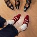Sheepskin Version! Vintage Japanese-style Brown Mary Jane For Women, New Spring And Autumn Square-toed Slip-on_vogvips.com