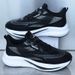 2024 Autumn New Waterproof Running Men's Leather Ultra-Light Sports Student Trendy Shoes Cross-Border_vogvips.com