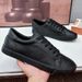 2024 NEW Men's All Black Loafers Slip-on Student Skate Shoes Sports Style Student Gymnastics Shoes Work Work Shoes Men Sneakers_vogvips.com