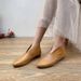 2025 Spring And Autumn New Fashion Solid Color Set Foot Forest Women's Lazy Pointed Flat Casual Single Shoes_vogvips.com
