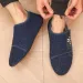 YRZL Men's Winter Cotton Slip-On Lightweight Indoor Warm Slippers Plush Bedroom Home Shoes Comfortable Loafers For Men_vogvips.com