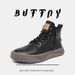 Martin Boots Thick-soled Heightening Retro Short Boots Men's Boots_vogvips.com