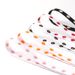 Shoe Accessories 8mm creative colorful cotton flat shoelaces suitable for canvas shoes, white shoes,high top shoes_vogvips.com