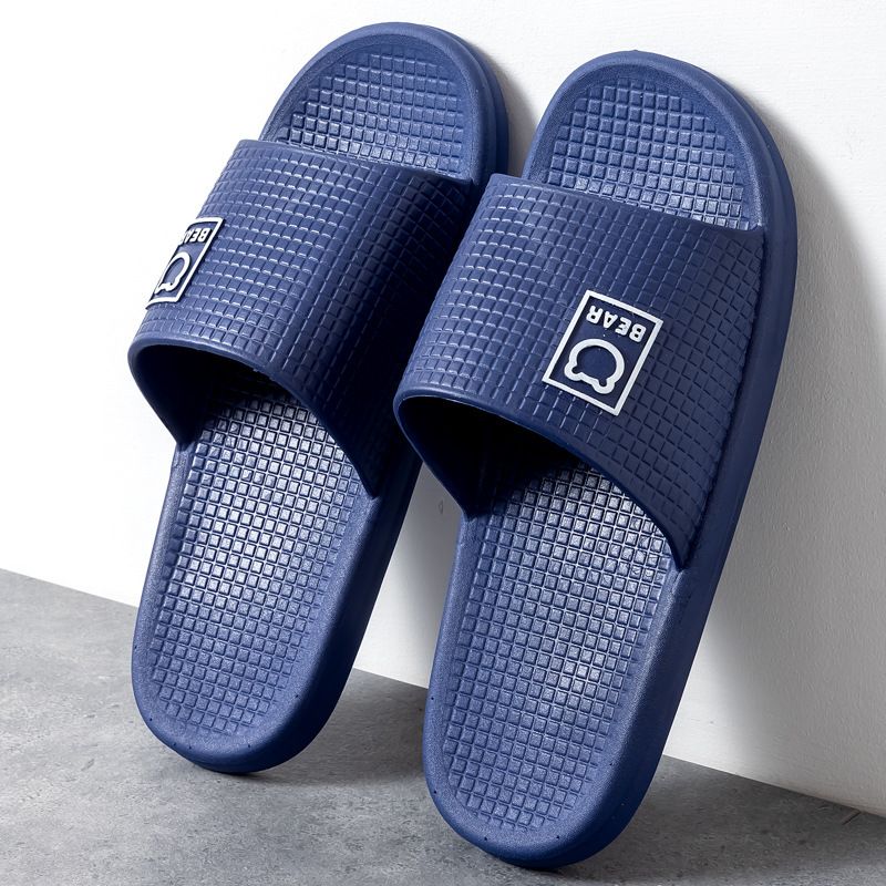 2025 Summer New Home Furnishings Supermarket Hotel Bathroom Shoes Indoor Anti Slip Men's Cool Slippers_vogvips.com