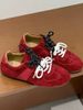 Women's Casual Cowhide Training Shoes Round Toe Breathable Soft Sole Anti-Slip Rubber Med Heel Spring/Autumn Fashionable_vogvips.com