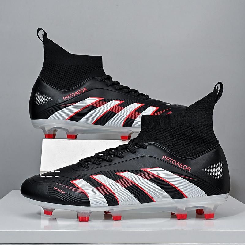 Soccer Shoes Soccer Cleats Football Boots High-Top Football Shoes, Sports Shoes Long Competition, Men, Women, Teenagers, Students, And Children, With_vogvips.com