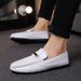 Men's Slip-On Loafers – Style Shine Leather Shoes (Lazy & Professional)_vogvips.com