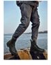 Martin Boots Men's Trendy Velvet Cotton Shoes High-top Wind-top Black Tooling Boots_vogvips.com