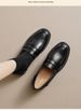 Loafers Women S Single Small Leather Velvet Cotton Shoes_vogvips.com