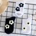 Socks Handmade Woolen Flower Socks Women's Knitted Flower Ins Trendy Women's Socks Fungus Curling Japanese Mid Tube Socks Sports Socks_vogvips.com