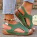 New Large Thick Bottom Fish Mouth Slope Heel Sandals For Women_vogvips.com