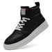 Large Size First-layer Men's Shoes Men's Mid-top Board Shoes Male Students Sports Casual Shoes_vogvips.com