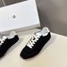 Women's White Sports Shoes. New Retro Casual Flat Shoes, Multifunctional Shoes._vogvips.com