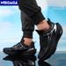 Men's Running Shoes Breathable Lightweight Non-slip Marathon Sneake Outdoor Comfortable Athletic Walking Casual_vogvips.com