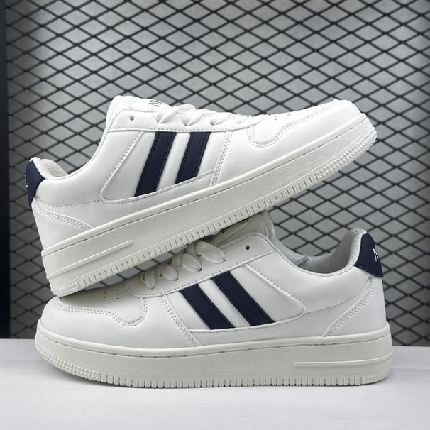 Niche Skate Couple 2024 Summer Versatile Ultra Soft Ins Casual Sports Thick Sole White Shoes_vogvips.com