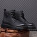 European Warm Series Yellow Winter Fleece Lined Thickened British Style Martin Trendy Workwear Desert Boots Men's Cotton Shoes_vogvips.com
