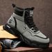 European Warm Series Men's Martin Boots 2025 Autumn Winter New High-top Thick-soled Warm British Style Work Motorcycle Shoes_vogvips.com