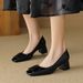 French High Heels Women's Head Pedal Work Shoes Light Mouth Temperament Commuter Shoes_vogvips.com